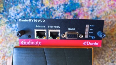 Yamaha Audinate Dante MY16-AUD Netzwerk Audio Interface Karte