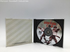 Virtua Cop Video Game For SEGA Saturn (Not For Resale) Complete W/ Case & Manual