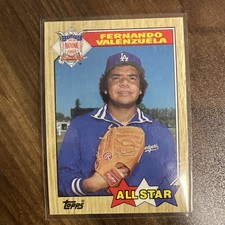 1987 Topps - All-Star Fernando Valenzuela #604