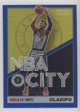 2019-20 Panini NBA Hoops Premium Stock NBA City Blue Victor Oladipo #24 ke4