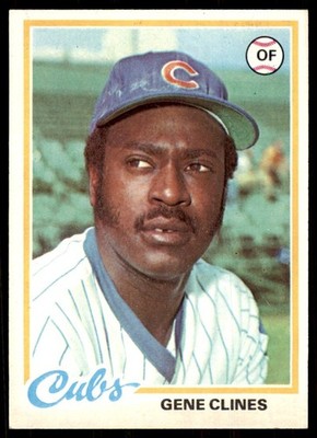 1978 Topps Gene Clines (100) Baseball Cards #639