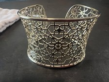 Kendra Scott Candice Gold Cuff Bracelet In Si...