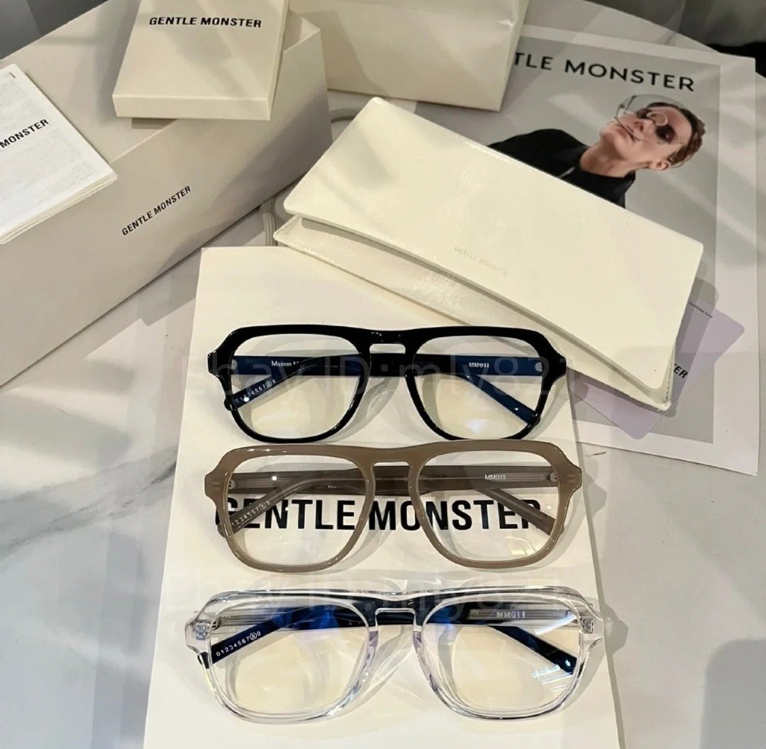 GentleMonster Sunglasses Maison Margiela x MM011 01 Black Frame