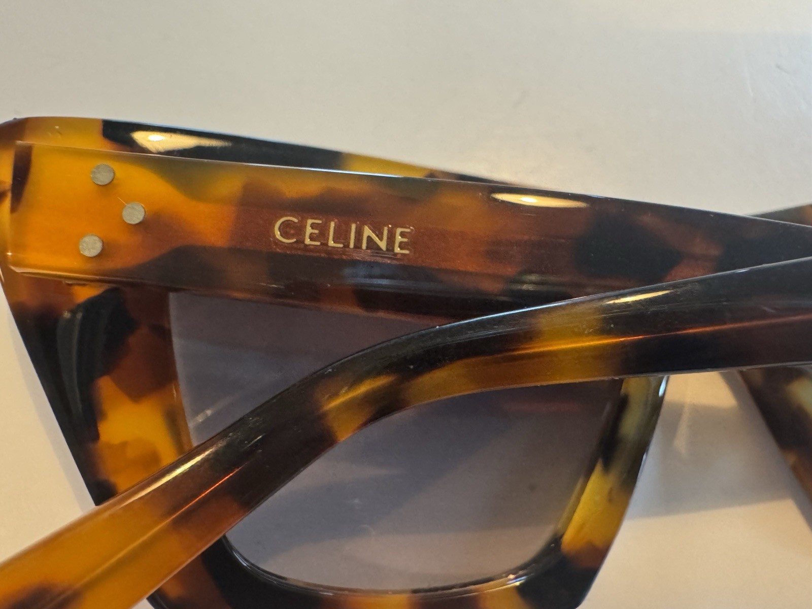 Celine Tortoiseshell Sunglasses - image 3