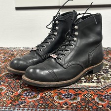 Red Wing Iron Ranger Boots Black Harness 8084  Heritage Leather 6in Gr:42,5 EU👍