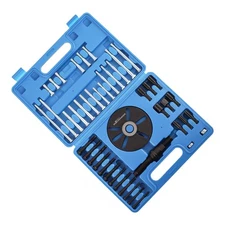 Harmonic Balancer Puller Removal &Install Tool Kit Flywheel Crankshaft Kit Steel