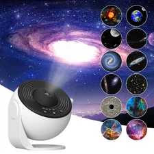 Galaxy Projector, 13 in 1 Planetarium Star Projector Realistic Starry Sky LED...