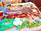 Lot of vintage costume jewelry necklaces