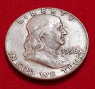 ☆1956 Franklin Silver Half-Dollar☆