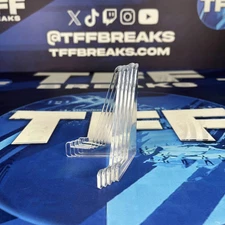 TFF BREAKS CLEAR ACRYLIC CARD STANDS (PACK OF 5)
