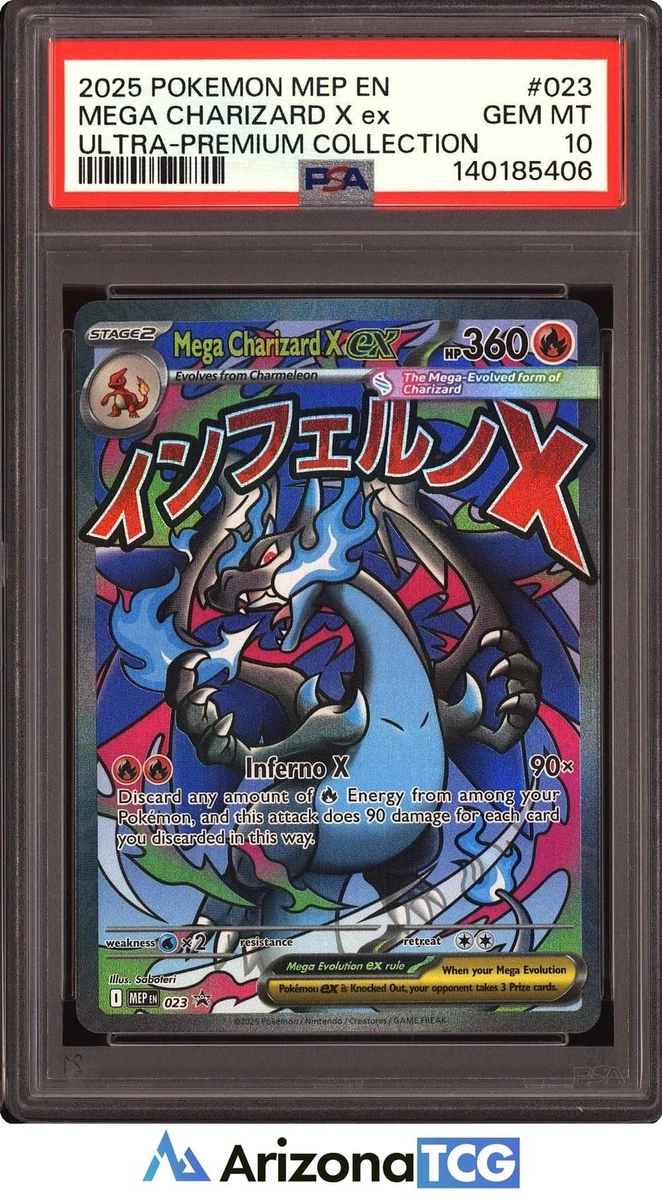 Charizard Pokémon TCG Grade 10 Evolutions Individual Collectible