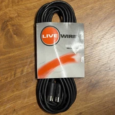 (2) Live Wire MID-320 Cable - 20 Ft. Midi Cable - Live Wire 20 Foot Midi Cable