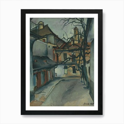 Street Scene 2 Art Print Framed Wal Framed Wall Art Poster Canvas Print Picture