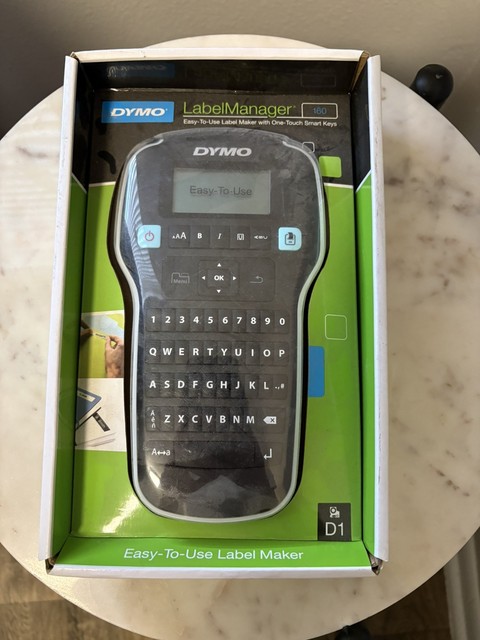 Dymo LabelManager 160 Label Maker - Black