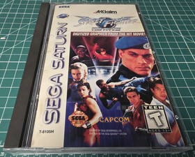 Street Fighter: The Movie (Sega Saturn, 1995) - Acclaim - Tested/Working - CIB!