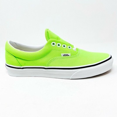 Vans Era (Neon) Gecko Green True White Womens Casual Shoes Sneakers