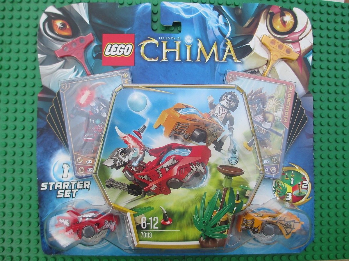chise様セット 70113 CHI BATTLES STARTER SET lego legos set NEW chima Longtooth