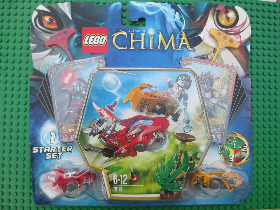 Lego Legends of Chima 70113 CHI BATTLES Longtooth Wakz Rare New! - Image 2 of 4