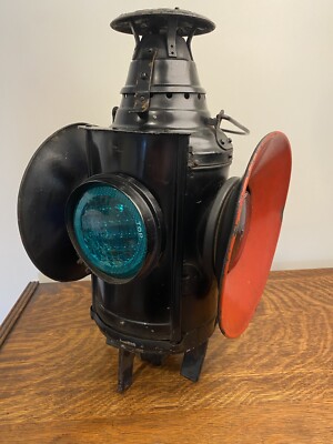 VTG  DRESSEL ARLINGTON  レイルロードランタン Dressel Arlington NJ USA Antique Railroad 4 way switch