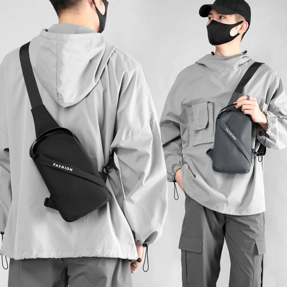 Oxford Sling Bag Polyester Crossbody Bag New Chest Bag Men eBay