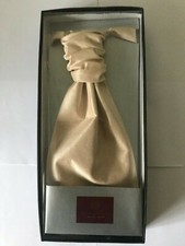 Scott Taylor Men's Wedding Groom Page Boy Cream Pre-Tied Cravat