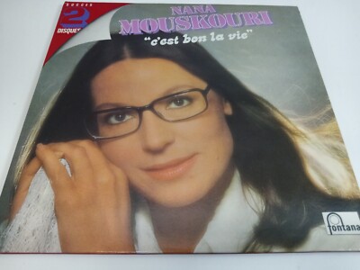 Nana Mouskouri, C'est Bon La Vie, Philips 9299 648, 1980 2 LPs Gatefold