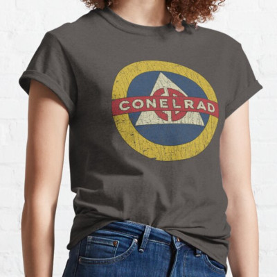 CONELRAD Emergency Warning System 1951 Classic T Shirt