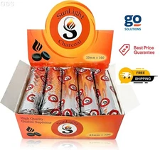 Pack of 100 Quick Light Charcoal Tablets for Incense 33 mm Resin Burner Rolls ..
