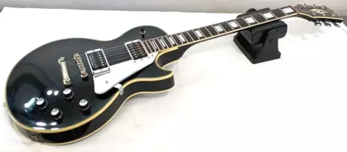 Orville John Sykes Type Les Paul Custom Guitar Black Chrome Parts Seymour Duncan