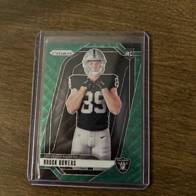 Brock Bowers Green Wave Variation Prizm 