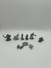 Vintage 1990's Pewter Fantasy Figures Dungeons And Dragons lot of 8 Ral PARTHA