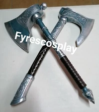 AXES Assassin's Creed Valhalla he 2 full metal axes of Eivor