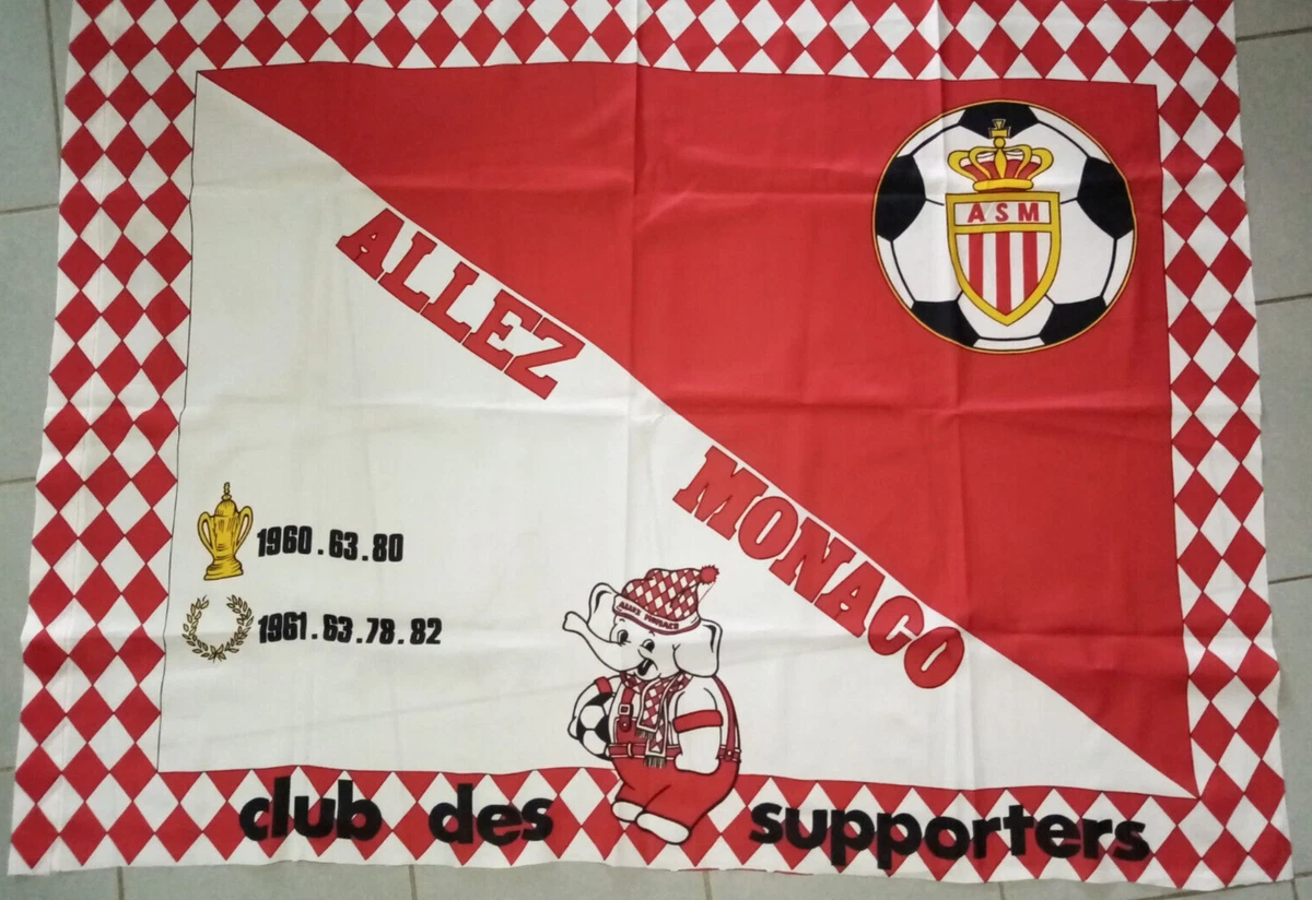 Drapeau Supporter Racing Club De Strasbourg – 142 X 97 Cm – Vintage