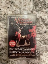 1992 A Various Artists Country Christmas Celebrate The Season Double Cassette.