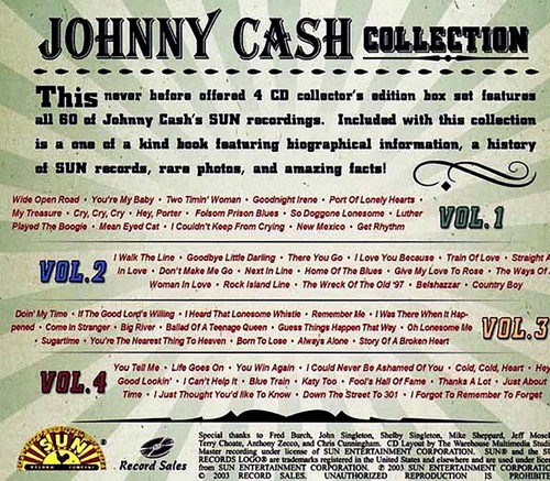 Sealed New Cd Johnny Cash Johnny Cash Collection All His Sun Recordings Ebay