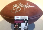 Lawrence Taylor signed autographed Wilson NFL game model football JSA NY Giants