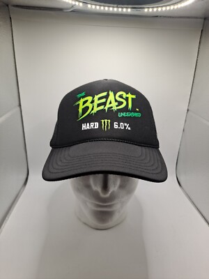 Monster Energy Unleash The Beast Hard Promo Rare Mesh