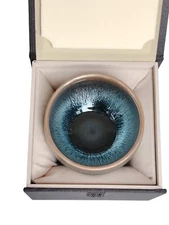 Tenmokus Jianzhan Tea Cups 160ml/5.41oz Ceramic Chinese Jian Zhan Hare's Fur ...