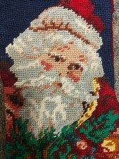 19x8- Needlepoint Christmas Stockings -