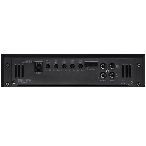 CRUNCH GTS2400.1D - 1 Kanal Mono Monoblock Endstufe Verstärker Amp - Bild 3 von 4