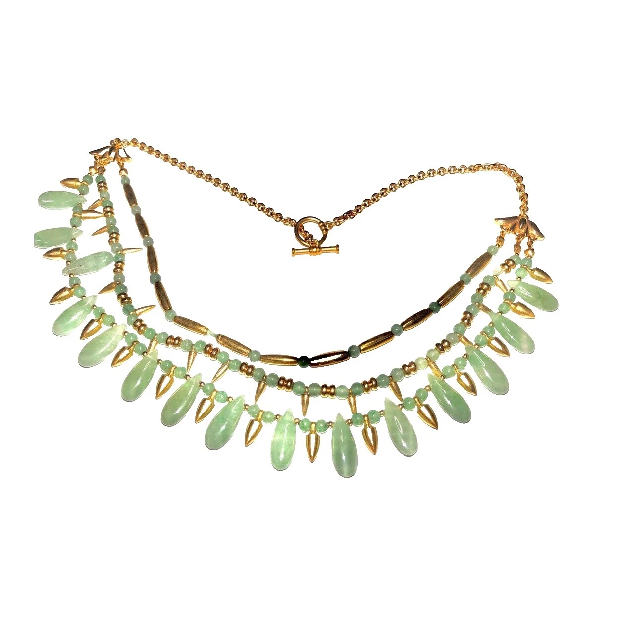 Joyería de Moda oro amarillo piedra Aventurina