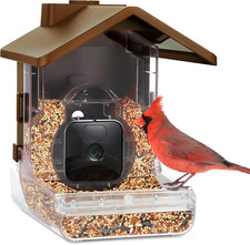 Bird Feeder Camera Case for Blink, Wyze Ring - Outdoor Use, No Camera Included
