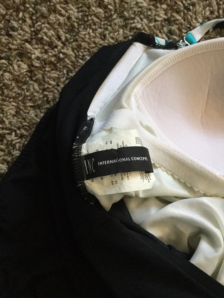 Traje de baño para mujer Inc International Concepts talla 12 usado en excelente estado Foto 4 de 4