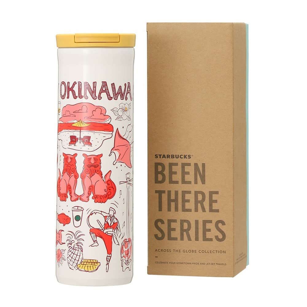 Starbucks Japan Okinawa Stainless Steel Tumbler 473ml Been There Series