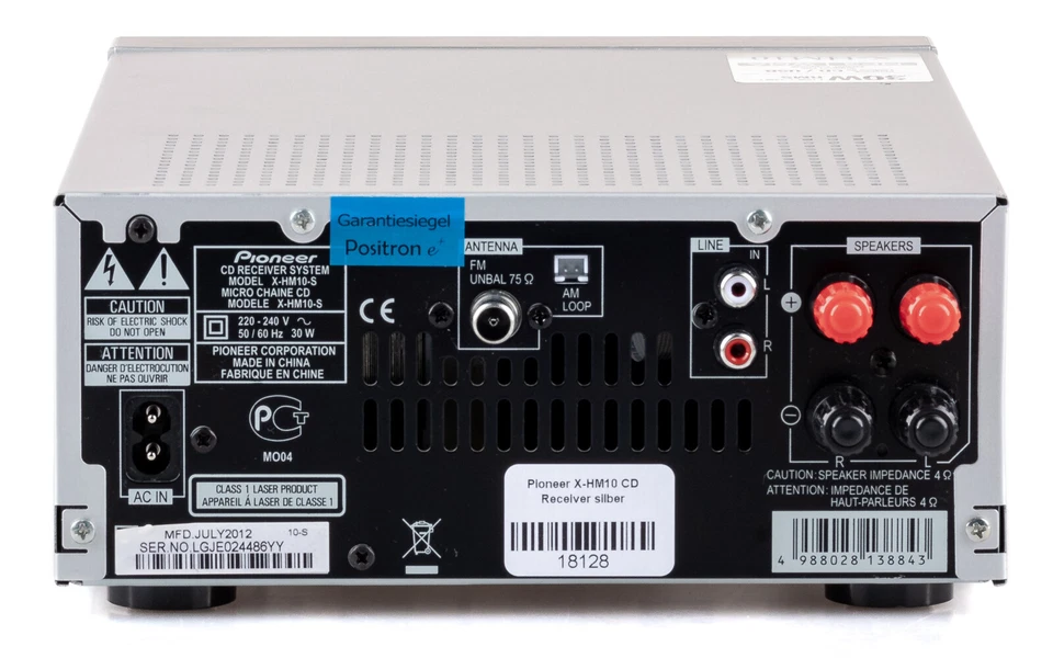 Pioneer X-HM10 CD Receptor + Color / Cd-Rw MP3 / Servicio 1 Año de Garantía [3] - Imagen 4 de 4