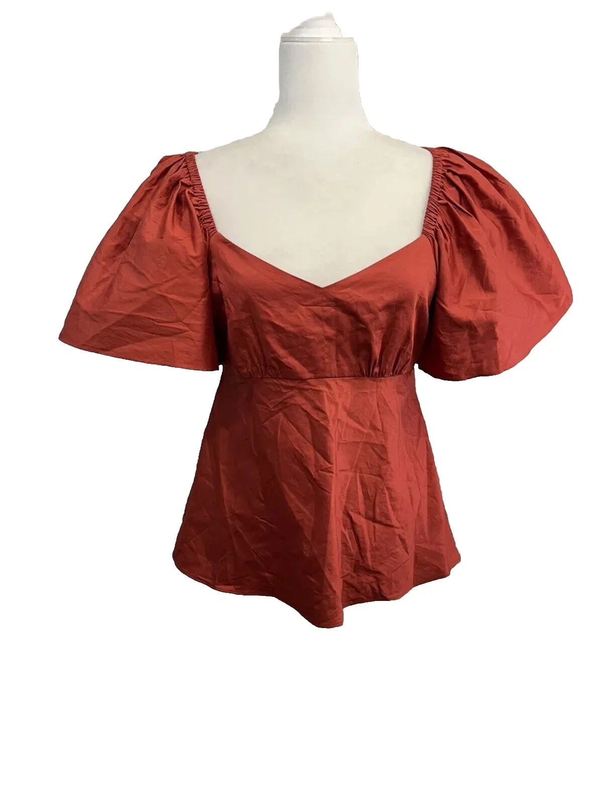 Повседневные однотонные топы для женщин Trina Turk