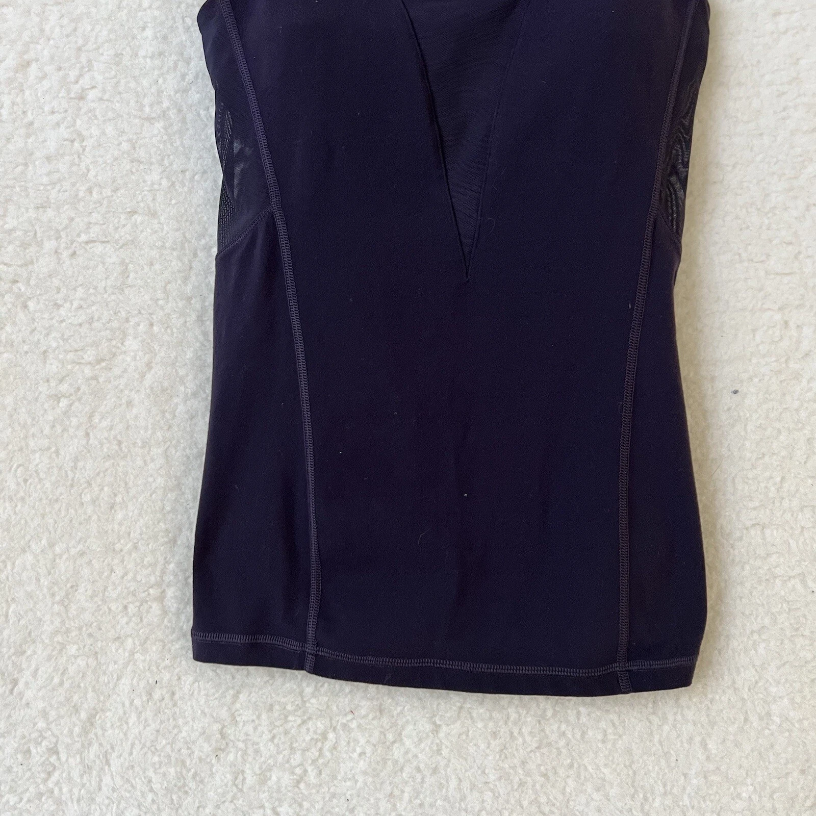 lululemon double strap mesh venting shelf bra tank-top