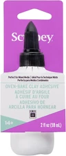 Sculpey Oven Bake Clay Adhesive, Non Toxic, 2 Fl Oz. Bottle with Precise Flow Tw
