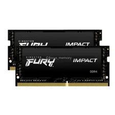 Fury IMPACT 32GB (2x16GB) 260Pin DDR4 Ram SO-DIMM 2400 PC4-19200 Laptop Memory