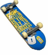 Vintage Tech Deck Fingerboard Jack Curtin DGK Toy Skateboard Skater Board O